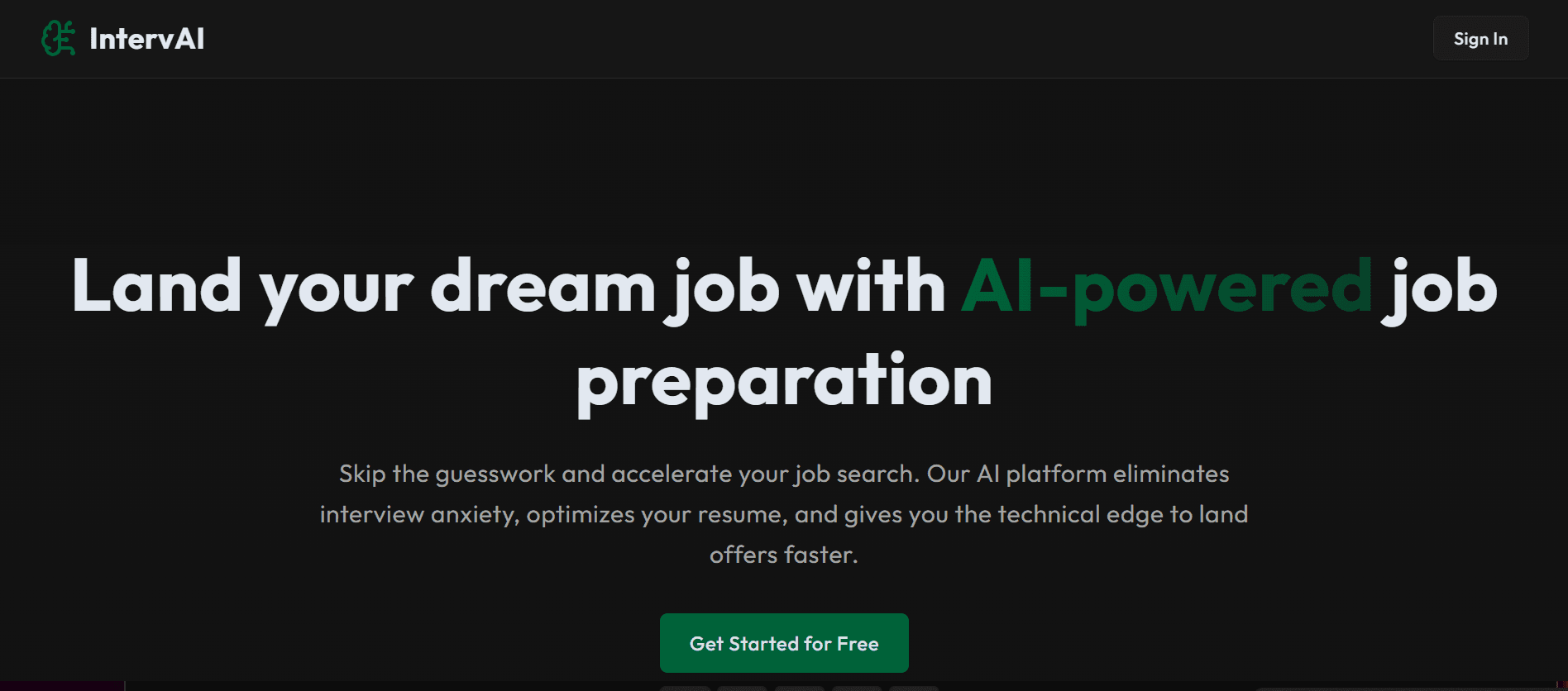 AI Interview prep